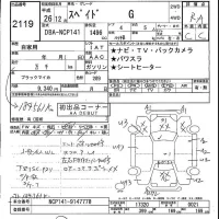 Toyota SPADE лот № 2119 оценка RA  с аукциона в Японии 5