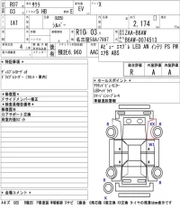 Nissan SAKURA лот № 3052 оценка R  с аукциона в Японии 5