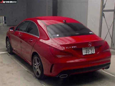 Mercedes-Benz CLA CLASS  с аукциона в Японии