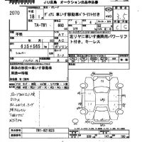 Subaru GOLF ALLTRACK лот № 2070 оценка 3.5  с аукциона в Японии 2