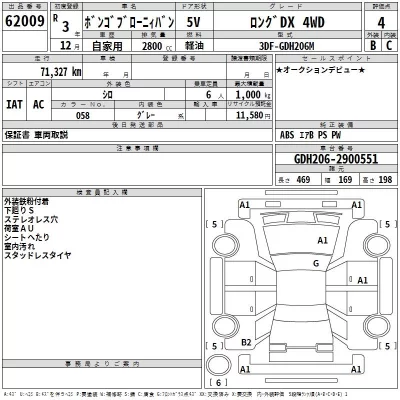 Mazda BONGO BRAWNY VAN  с аукциона в Японии