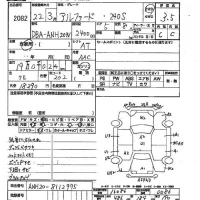 Toyota ALPHARD лот № 2082 оценка 3.5  с аукциона в Японии 2