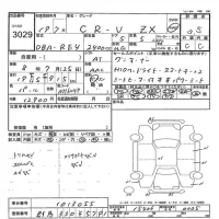 Honda CR-V лот № 3029 оценка 3.5  с аукциона в Японии 7