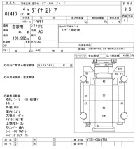 Toyota DYNA лот № 1417 оценка 3.5  с аукциона в Японии 9