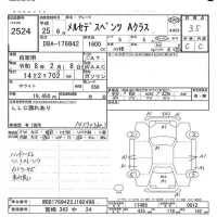 Mercedes-Benz A CLASS лот № 2524 оценка 3.5  с аукциона в Японии 5