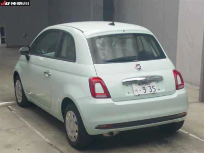 Fiat 500  с аукциона в Японии