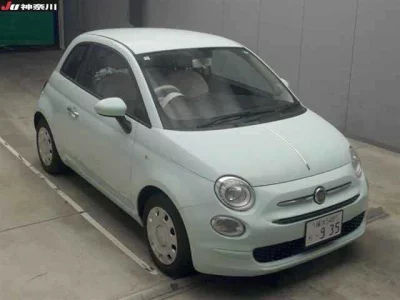 Fiat 500  с аукциона в Японии