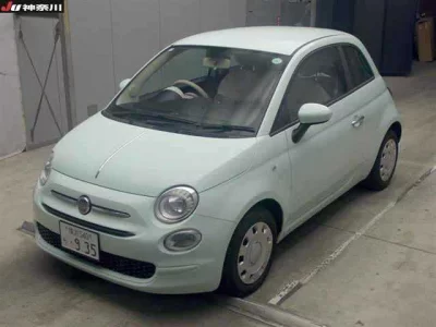 Fiat 500  с аукциона в Японии