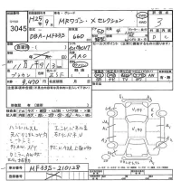 Suzuki MRWAGON лот № 3045 оценка 3  с аукциона в Японии 7