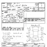 Honda FREED лот № 3047 оценка 3  с аукциона в Японии 7