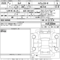 Nissan SERENA лот № 2121 оценка 5  с аукциона в Японии 2