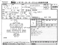 Isuzu ELF лот № 3085 оценка 3  с аукциона в Японии 4