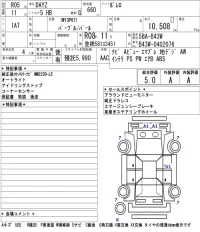 Nissan DAYZ лот № 3086 оценка 5  с аукциона в Японии 5