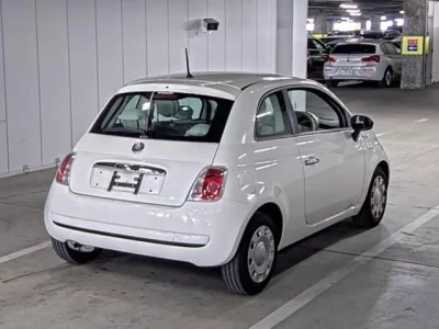Fiat 500  с аукциона в Японии