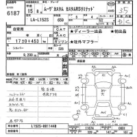 Daihatsu MOVE лот № 6187 оценка 3.5  с аукциона в Японии 10