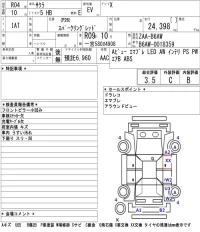 Nissan SAKURA лот № 3091 оценка 3.5  с аукциона в Японии 5