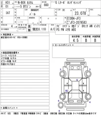 Honda N BOX лот № 3060 оценка 4.5  с аукциона в Японии 5