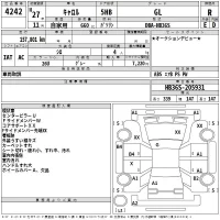 Mazda CAROL лот № 4242 оценка R  с аукциона в Японии 2