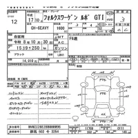 Volkswagen RUPO лот № 12 оценка 3  с аукциона в Японии 7