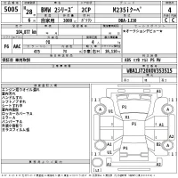 BMW 2-Series лот № 5005 оценка 4  с аукциона в Японии 2