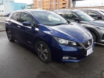 Nissan LEAF  с аукциона в Японии