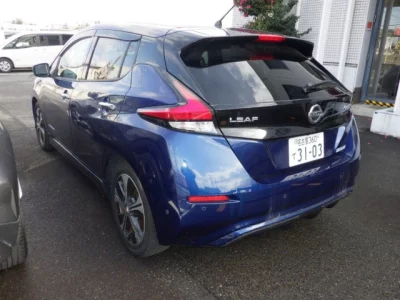 Nissan LEAF  с аукциона в Японии