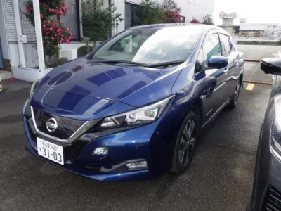 Nissan LEAF  с аукциона в Японии