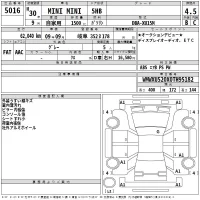 BMW MINI лот № 5016 оценка 4.5  с аукциона в Японии 2