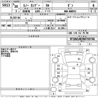 Renault KANGOO лот № 5013 оценка 4  с аукциона в Японии 2
