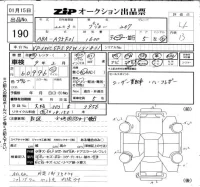 Peugeot 207 лот № 190 оценка 4  с аукциона в Японии 6