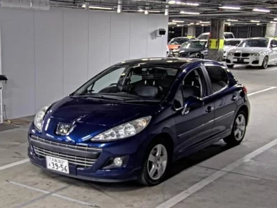 Peugeot 207  с аукциона в Японии