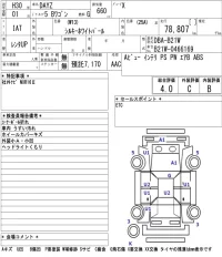 Nissan DAYZ лот № 3082 оценка 4  с аукциона в Японии 5
