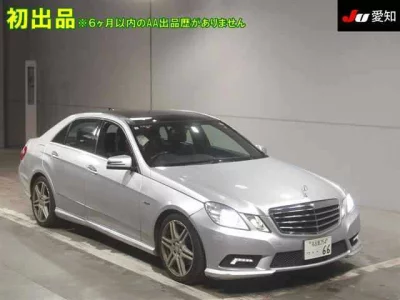 Mercedes-Benz E CLASS  с аукциона в Японии