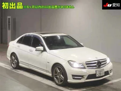 Mercedes-Benz C CLASS  с аукциона в Японии