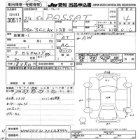 Volkswagen PASSAT VARIANT лот № 30517 оценка 4  с аукциона в Японии 9