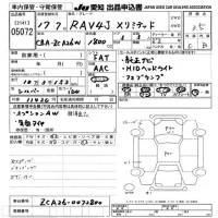 Toyota RAV4 лот № 5072 оценка 3.5  с аукциона в Японии 9