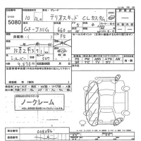 Daihatsu TERIOS KID лот № 5080 оценка -  с аукциона в Японии 7