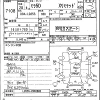 Daihatsu MIRA лот № 7108 оценка 3  с аукциона в Японии 4