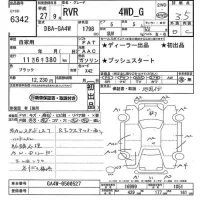 Mitsubishi RVR лот № 6342 оценка 3.5  с аукциона в Японии 11