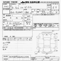 Volkswagen NEW BEETLE лот № 1030 оценка 3.5  с аукциона в Японии 9