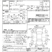Toyota AVENSIS SEDAN лот № 7110 оценка -  с аукциона в Японии 4