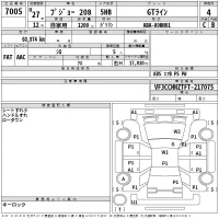 Peugeot 208 лот № 7005 оценка 4  с аукциона в Японии 2