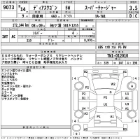 Subaru GOLF ALLTRACK лот № 9073 оценка 3.5  с аукциона в Японии 2