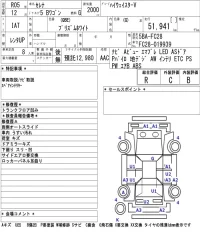Nissan SERENA лот № 55 оценка R  с аукциона в Японии 5
