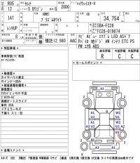 Nissan SERENA лот № 68 оценка R  с аукциона в Японии 5
