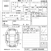 Daihatsu Copen лот № 3023 оценка 4  с аукциона в Японии 5