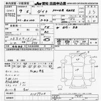 Toyota TOYOACE лот № 7032 оценка 3.5  с аукциона в Японии 9