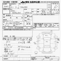 Mitsubishi CANTER лот № 8010 оценка R  с аукциона в Японии 9