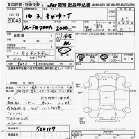 Mitsubishi CANTER лот № 20048 оценка 3.5  с аукциона в Японии 9
