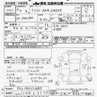 Mitsubishi FUSO TRUCK лот № 8653 оценка R  с аукциона в Японии 11